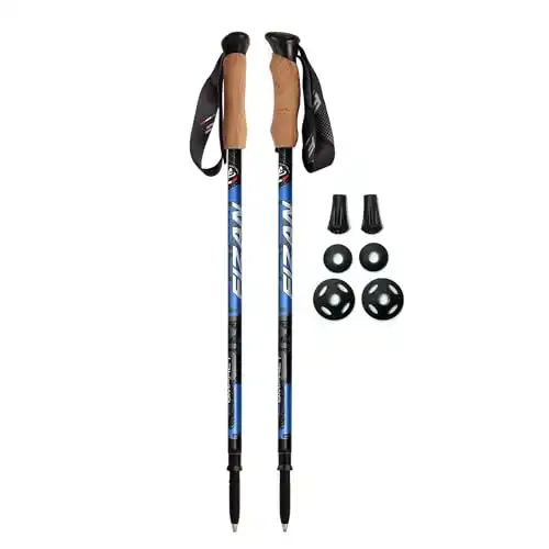 Fizan Compact Trekking Poles Backpacking