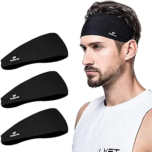 Poshei Headband Sweatband Crossfit Basketball