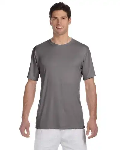 Hanes Mens Performance T Shirt Graphite