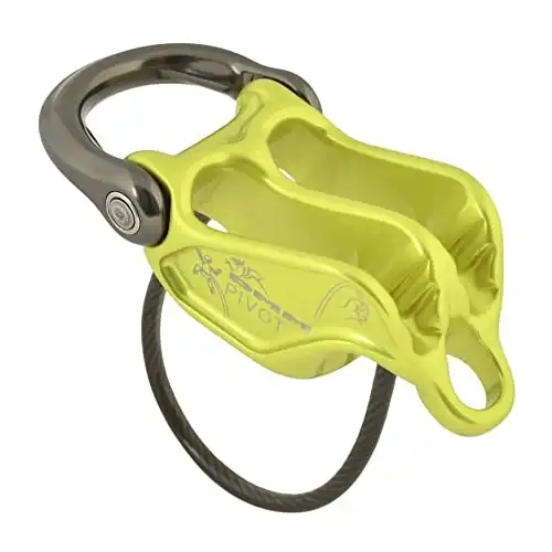 Dmm Pivot Belay Device Lime