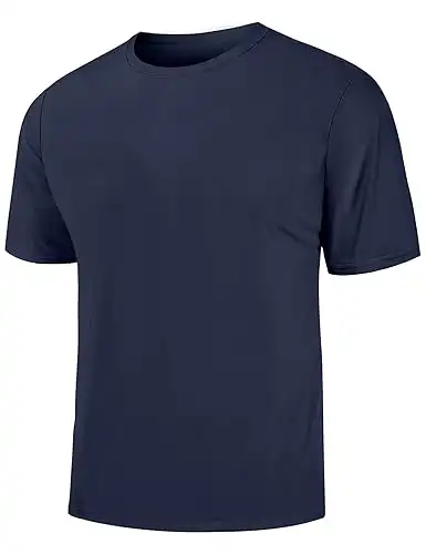 T Shirts Workout Polyester Moisture Athletic