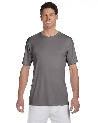 Hanes Mens Performance T Shirt Graphite